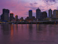 Brisbane Skyline and Brisbane River, Queensland, Australia, Pacific