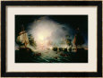 The Blowing up of the French Commander's Ship L'Orient at the Battle of the Nile, 1798
