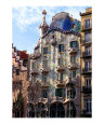 Casa Batllo, Barcelona, Spain Lámina fotográfica por vincent abbey