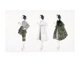 Three Female Fashion Figures, c.1959
