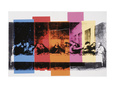 Detalj från Nattvarden, 1986 (Detail of the Last Supper, c.1986) Konsttryck av Andy Warhol