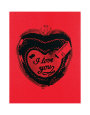 Heart, c.1984 Art Print by Andy Warhol