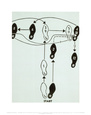 Dance Diagram, c.1962 (Tango) Art Print by Andy Warhol