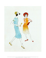 Two Female Fashion Figure, c.1960 Art Print by Andy Warhol
