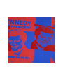 Flash:  November 22, c.1963, JFK Assassination, c.1968 (Blue and Red) Art Print by Andy Warhol