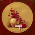 Bouquet de Fleurs II Lámina por Bernadette Triki