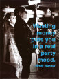 Wasting money Reproduction d'art par Billy Name