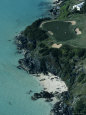 Aerial of a Golf Course in Bermuda