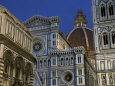Duomo, Exterior, Night, Florence, Italy Photographic Print