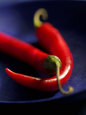 Chillies, Long Red Variety Photographic Print by Karl Newedel