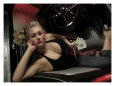 Hot Rod Pin-Up Girl