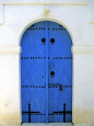 Blue Door, Karaman Village, Northern Cyprus