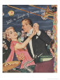 Dançarinos de salão (Arte Vintage) Posters