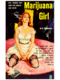 Marijuana Girl Art Print