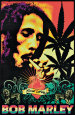 Bob Marley Blacklight Poster