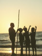 Aborigines, Darwin, Australia