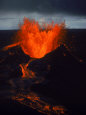 Volcanoes (Color Photography) Affiches