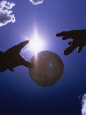 Volleyball (Color Photography) Posters