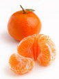 Spanish Clementines Whole Fruit and Peeled Fruit Segments Lámina fotográfica por Susie Mccaffrey