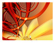 Abstract Digital Art (Decorative Art) Pósteres