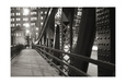 Chicago Bridge Over River Lámina fotográfica por Patrick Warneka