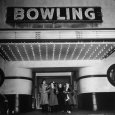Members of a Women's Bowling League Exiting the Bowling Alley Photographic Print by Charles E. Steinheimer