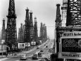 Ribbon of Highway Passing the Signal Hill Oil Field Near Long Beach Photographic Print by Andreas Feininger