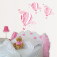 Hot Air Balloons Wandabziehbild