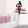 Go Girl Wandabziehbild