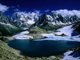 Fotografías en color de montañas nevadas Pósteres