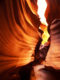 Antelope Canyon Silhouettes in Page, Arizona, USA Photographie par Bill Bachmann
