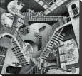 Relativity (Escher) Posters