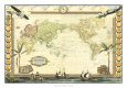 Adventure Map Art Print