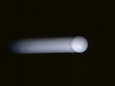 A Golf Ball Traveling at High Speed Lámina fotográfica