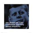JFK: Make a Difference Lámina