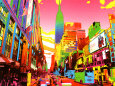 Street Scenes (Decorative Art) Posters