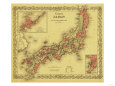 Maps of Japan Posters