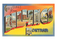 Greetings from Montana Posters