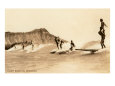 Surf Riding, Hawaii, Photo Lámina giclée