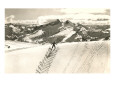 Skier Doing Herring-Bone Uphill Gicleetryck