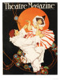 Theatre Magazine, Pierrot Magazine, USA, 1920 Premium Poster