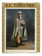 Le Theatre, Portraits Le Cobzar Operas Lute Magazine, France, 1912