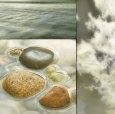 Zen Elements II Lámina por Donna Geissler