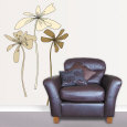 Oxygen Flower Trio Mode (wallstickers)