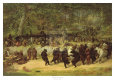 La Danse des ours Reproduction d'art par William Holbrook Beard
