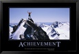 Achievement Framed Poster