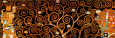 De levensboom, Stoclet fries, ca. 1909 donker detail