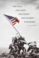 American Flag at Iwo Jima Poster