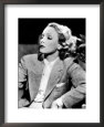 Half-Length Portrait of the Celebrted German Movie Actress Marlene Dietrich
