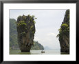 View of Koh Ping-Gan from Koh Ta Poo, Known as James Bond Island, Phang-Nga Bay, Thailand